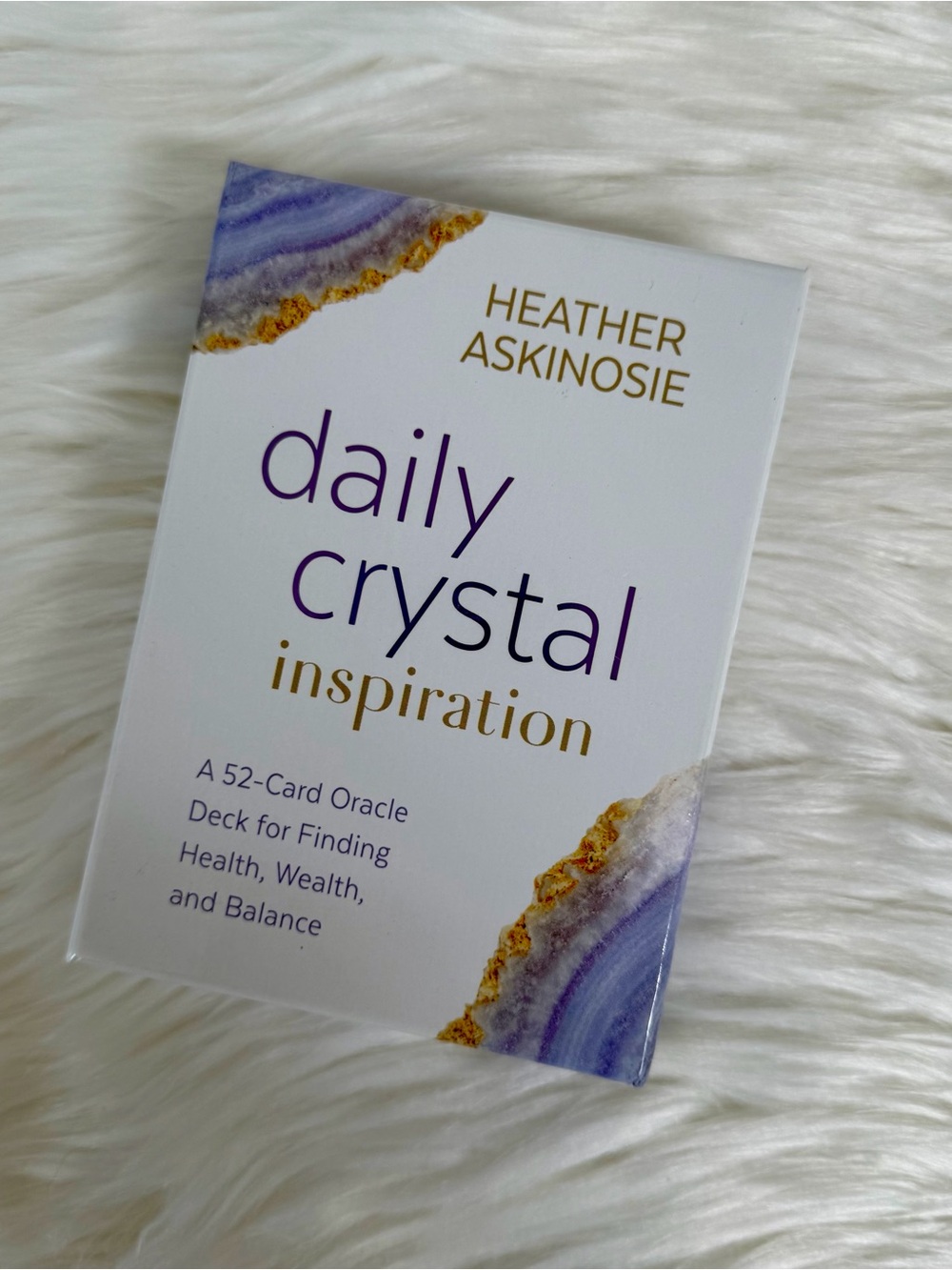 Daily Crystal Inspiration Oracle Card Deck